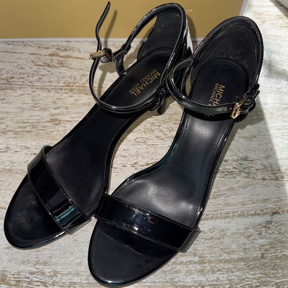 New Michael Kors black high heels